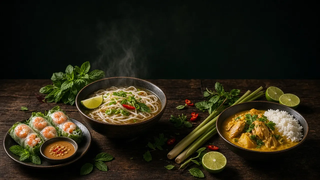 Vietnamesische Gerichte bei Viet Express